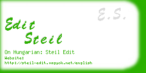 edit steil business card